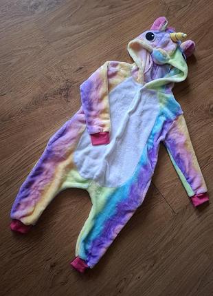 Детское кенгуруми эдинорог,р.85см