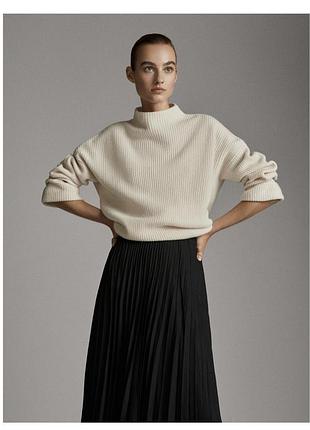 Легка, стильна спідниця плісе massimo dutti , оригінал 2