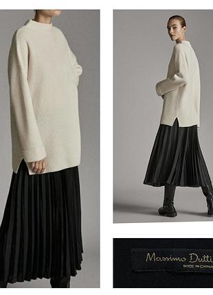 Легка, стильна спідниця плісе massimo dutti , оригінал