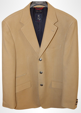 Піджак-блейзер fay travel jacket з бавовни молескін. size 52it/48/made in italy