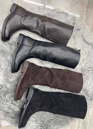 Черевики жіночі натуральна шкіра топчик