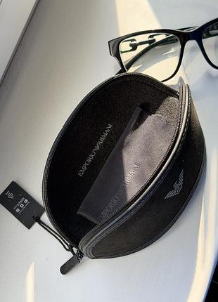 Окуляри armani оригінал для зору, чорні 2