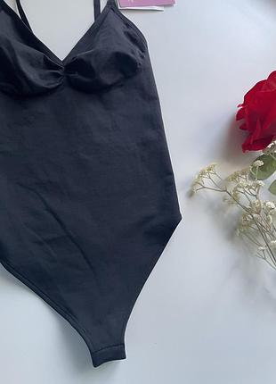 Чорне еластичне боді 2