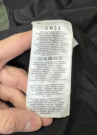 Smog daily essentials куртка бомбер m размер хаки 5