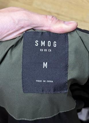 Smog daily essentials куртка бомбер m размер хаки 6