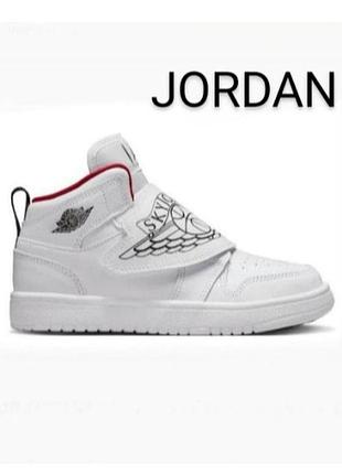Кожаные стильные хайтопы высокие кроссовки бренда jordan air cka u9 9,5 eur 27