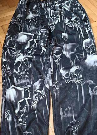 Брюки (джоггеры) р. l/xl (harajuku, y2k, хип-хоп, готика / скейт-культура)😎🤘 4