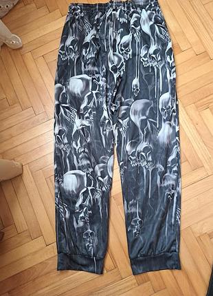 Брюки (джоггеры) р. l/xl (harajuku, y2k, хип-хоп, готика / скейт-культура)😎🤘 5