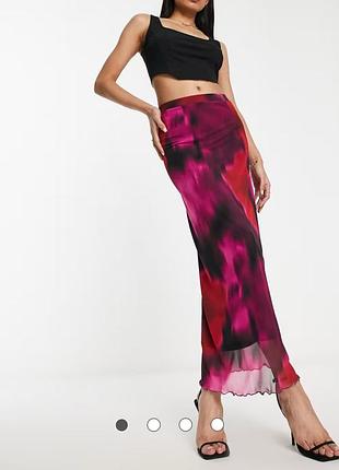 Макси юбка женская asos m-l