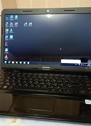 Ноутбук compaq presario cq58, робочий, windows, із зарядкою