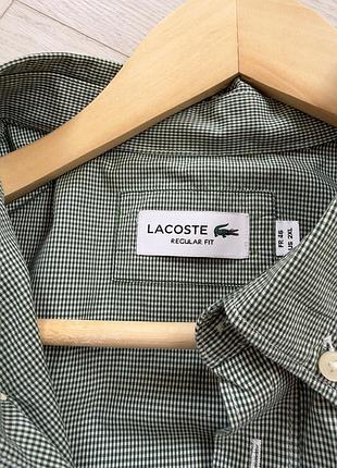 Стильна котонова сорочка lacoste 7