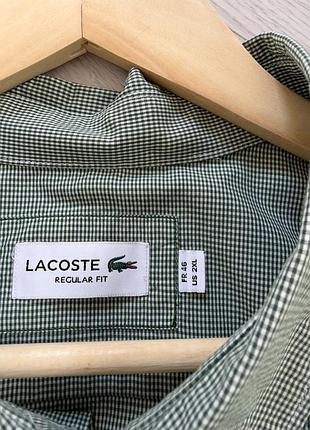 Стильна котонова сорочка lacoste 4