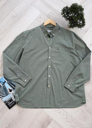 Стильна котонова сорочка lacoste