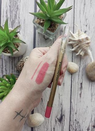 Карандаш для губ max factor colour elixir lip liner тон 04 pink princess