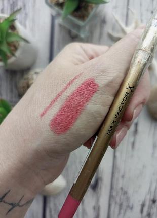 Карандаш для губ max factor colour elixir lip liner тон 04 pink princess 2