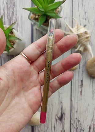 Карандаш для губ max factor colour elixir lip liner тон 04 pink princess 5