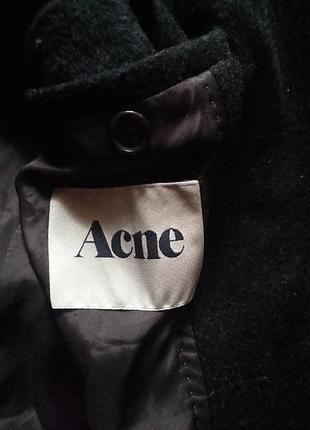 Шерстяное пальто acne