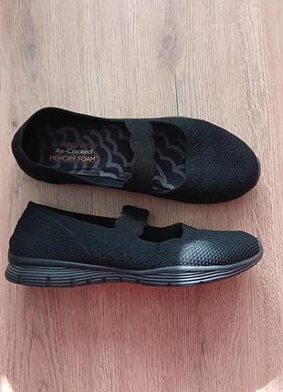 Кроссовки женские skechers 41 размера на широкую ногу