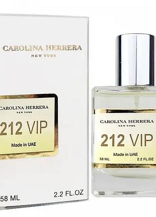 Carolina herrera 212 vip women perfume newly жіночий 58 мл