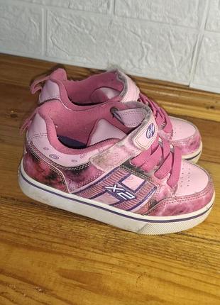 Роликовые кроссовки heelys bolt plus x2 (оригинал), размер 30