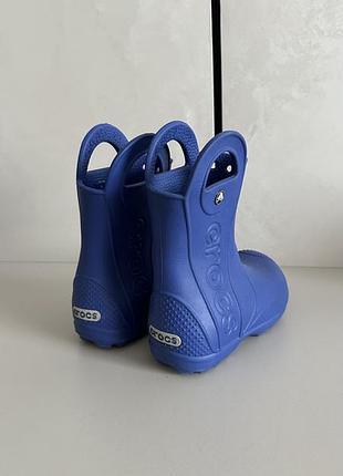 Дитячі гумові чобітки crocs 2