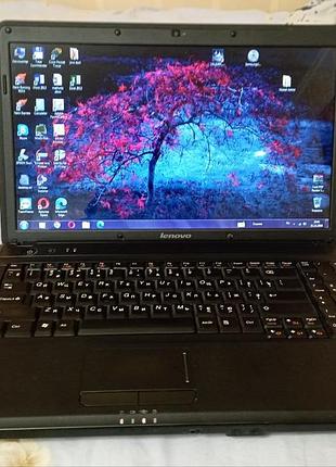 Ноутбук lenovo g550, робочий, ssd, із зарядним пристроєм