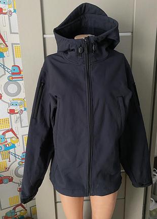 Куртка тактична softshell синя