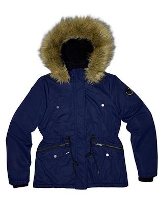Женская куртка superdry alpine microfibre jkt размер 36 синий цвет