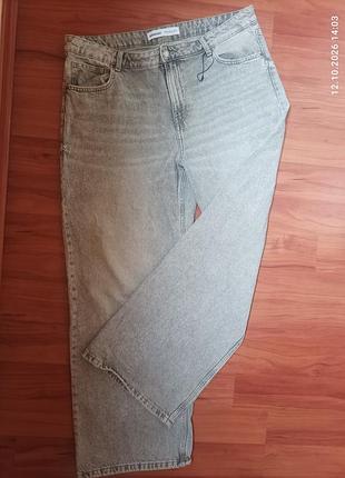 Широкие джинсы bershka