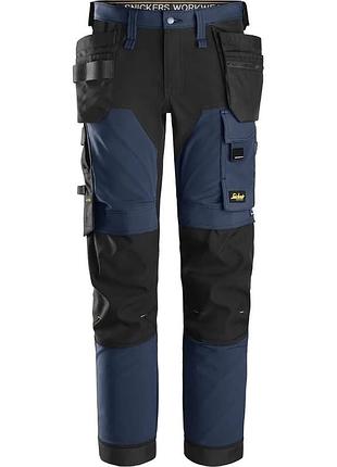 Мужские рабочие карго брюки snickers workwear cordura fabric size 52 (l)