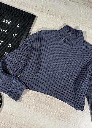 Вкорочений светр zara washed