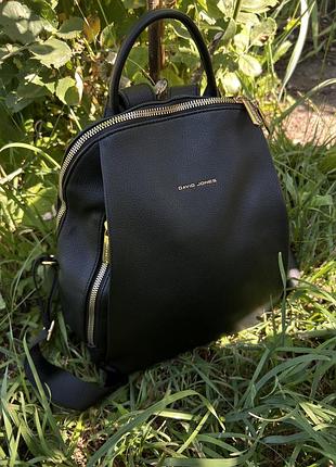 Оригинальный рюкзак david jones cm7112 black | идеальное состояние