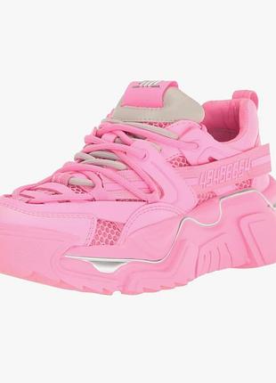 Массивные розовые кроссовки steve madden power sneaker pink.