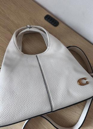 Кожаная сумка coach 5
