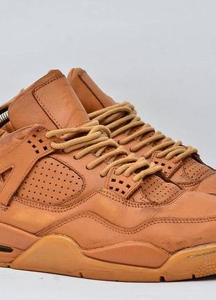 Nike air jordan 4 retro premium «ginger» 44р кроссовки кроссовки джордан арт. 819139-205