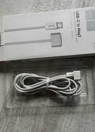 Магнітний кабель hoco x103 magsafe 3 для macbook, 140w