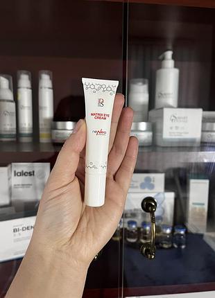 Крем под глаза от морщин, отеков и темных кругов: ревитализирующий derma series matrix eye cream,15 мл