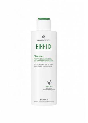 Biretix cleanser cantabria labs — очищающий гель для жирной и проблемной кожи, 200 мл