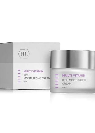 Зволожуючий крем holy land multi vitamin rich moisturizing cream, 50 мл