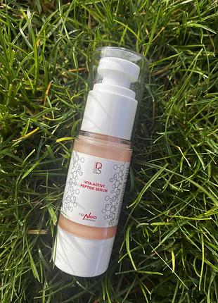 Пептидная сыворотка для лица, уменьшение морщин и осветление кожи derma series vita-active peptide serum ,30 мл