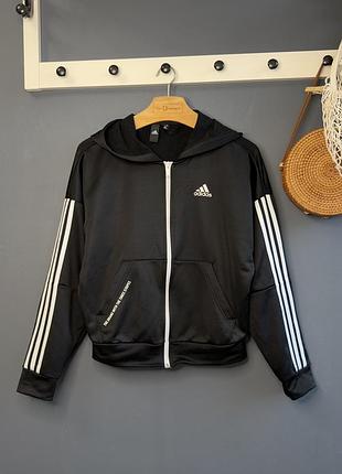 Олімпійка adidas чорна