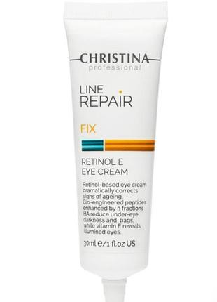 Christina line repair fix eye cream 30 мл — омолоджувальний нічний крем для шкіри навколо очей