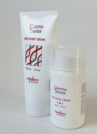 Відновлюючий тонізуючий крем для обличчя derma series recovery, 50 мл