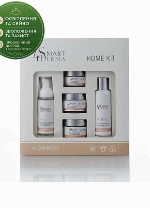 Набір для освітлення та сяйва шкіри smart4derma illumination homekit, проти пігментації, тьмяності та вікових змін