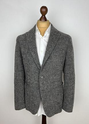 Tagliatore wool blend unlined blazer пиджак из микса шерсти таглиаторное итальялия