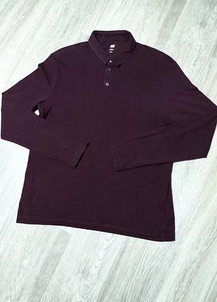 Мужское лёгкое поло h&m , размер l , slim fit .