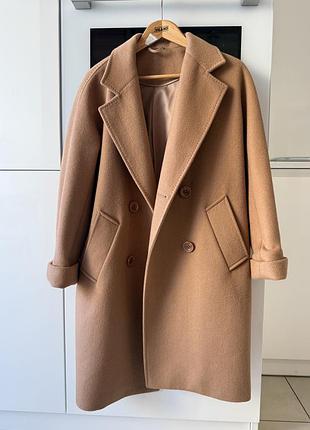Пальто camel 70% wool