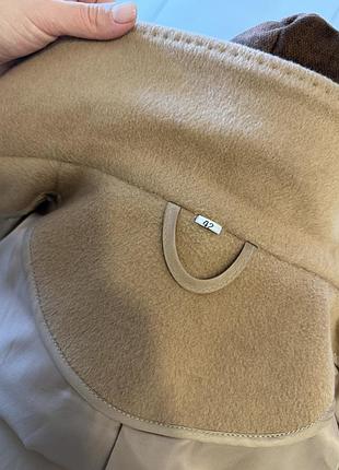 Пальто camel 70% wool 6