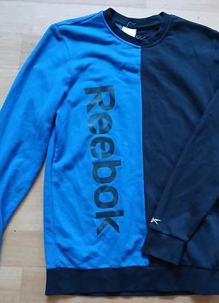 Світшот te linear logo crew  reebok, s-m 4