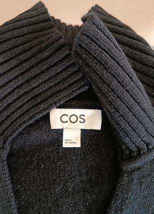 Вовняний светр поло cos 8